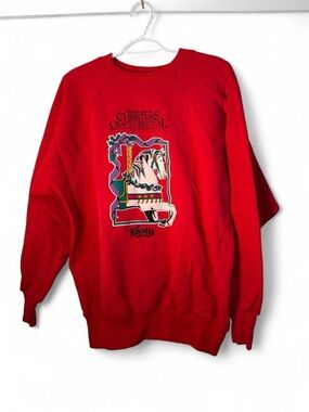 Vintage knotts berry farm Red Christmas craft  festival  Sweatshirt
